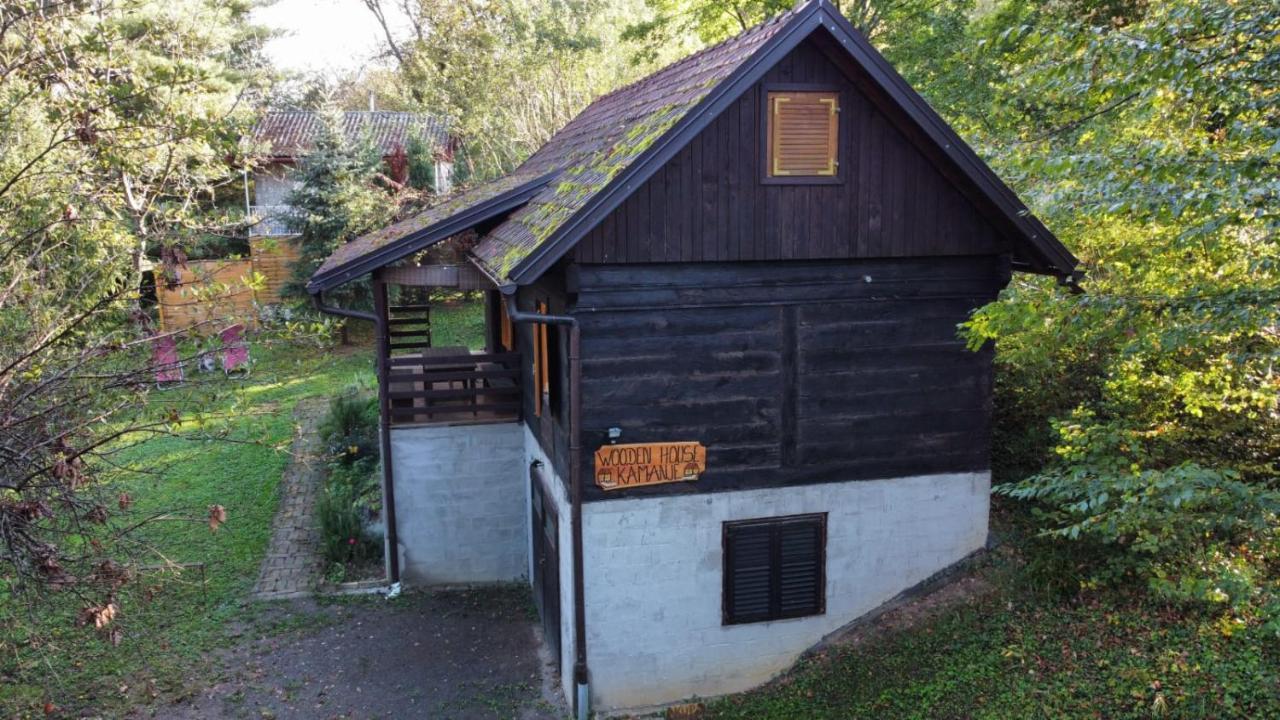Wooden House Near The River Kupa Kamanje Exterior foto